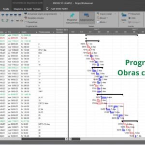 Programación de Obras con MS Project