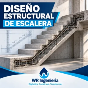 Plantilla Diseño de Escalera 1 Tramo