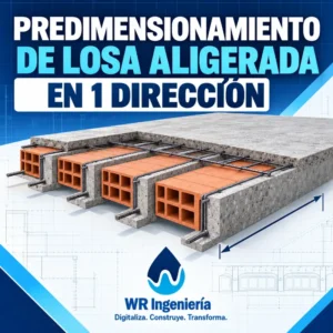 Predimensionamiento de losa aligerada en 1 direccion